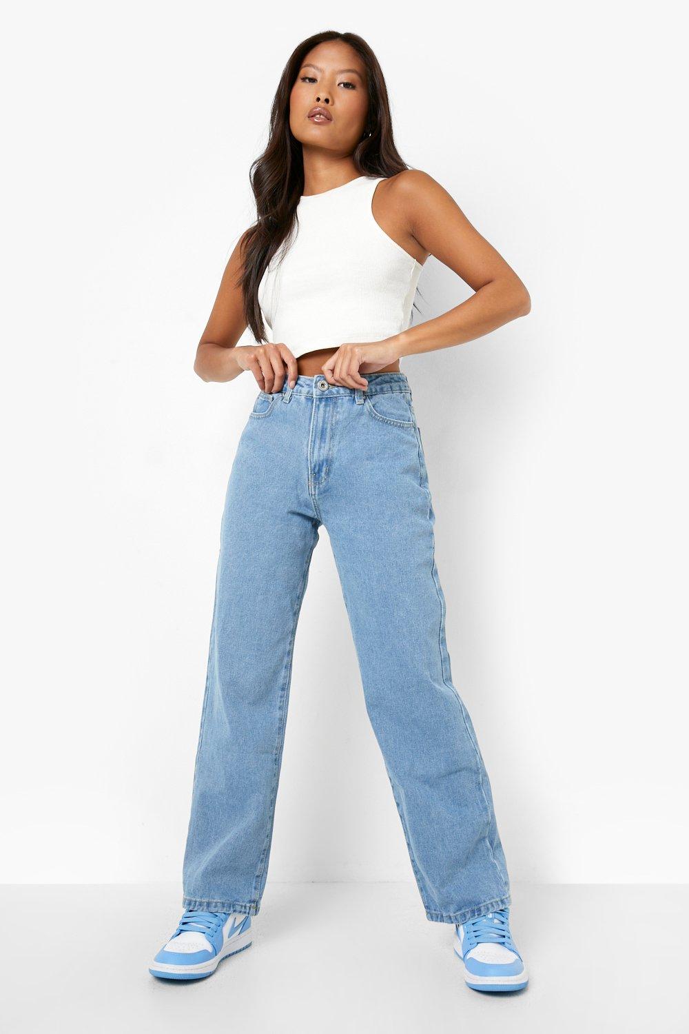 Boyfriend jeans for sales short legs